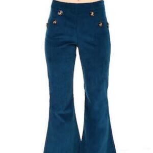 TCEC Corduroy Flare Pants Navy
